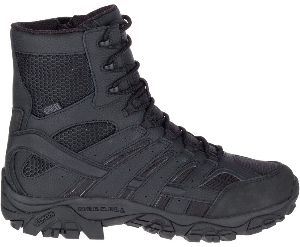 Merrell Støvler Herre - Moab 2 8" Tactical Waterproof - Sort - PBM235418